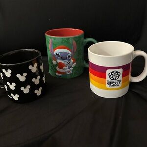 Disney Themed Mug Set